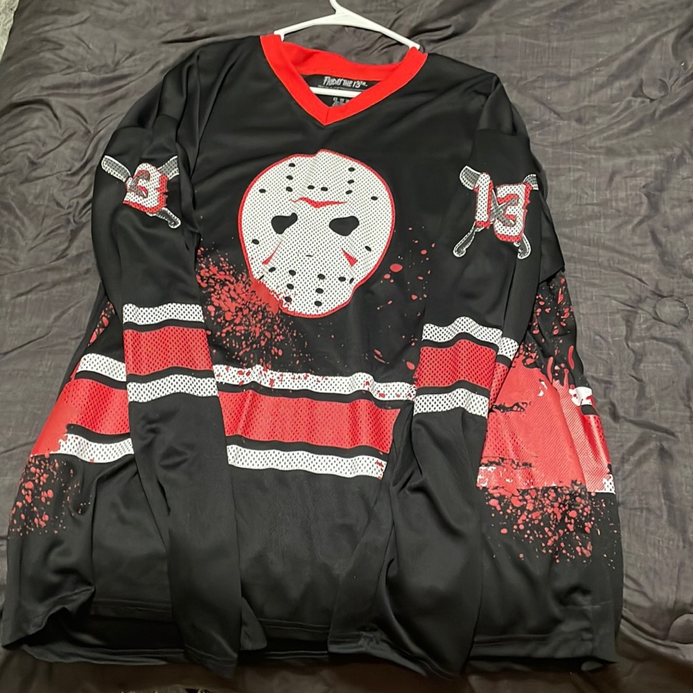 Friday the 13th hockey style jersey